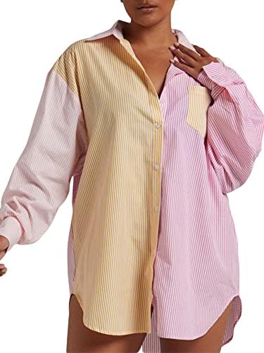 Mulheres conjuntos de linho 2 peças camisa de manga comprida e elástica de alta cintura curta