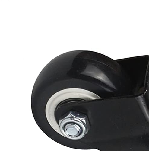 Oitto Moving -Caster, M10 giratória mamona de 50 mm de parafuso de poliuretano Rodas de esfera rolando rolamento de
