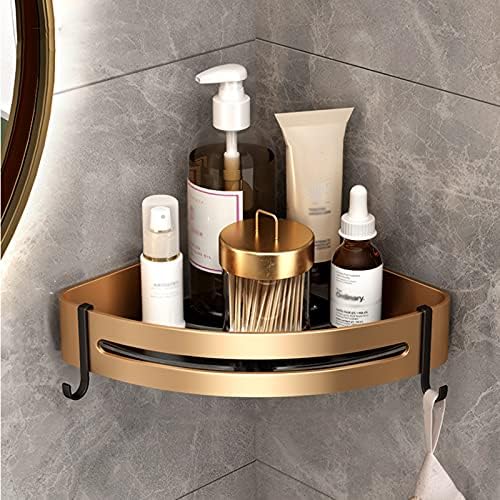 OMIDM Banheiro rack, armazenamento montado na parede Produtos de cesta de canto de cesta de canto de banheiro