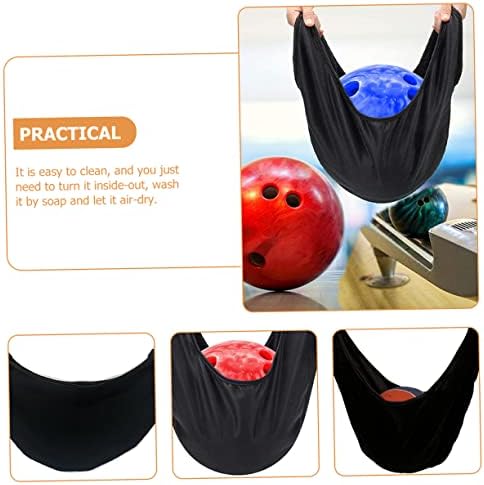 Inoomp Bowling Ball Cleaning Bag Professional Bowling Tootes Bowling Cleaning Toalha Polimento
