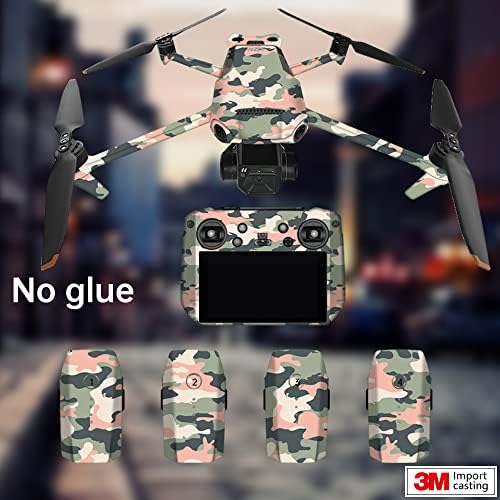 Drone Decal Mavic 3 adesivos decorativos de pele para DJI Mavic 3 drone ， Skin for DJI Mavic 3 - Inclui pele de drone e pele do controlador…