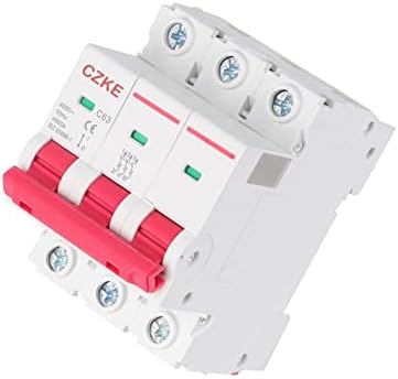 Puryn 1p/2p/3p Miniature Circuiter MCB Din Rail Mount Capacidade de ruptura 6a/10a/16a/20a/25a/32a/40a/50a/63a