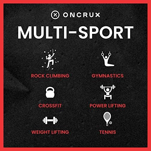 Galk líquido de OnCrux - resistente ao suor, giz de levantamento sem bagunça - Made nos EUA - Superior Grip Hand para levantamento de peso, escalada, ginástica, CrossFit, Powerlifting