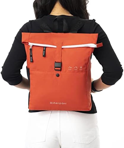 Sherpani Miyako, mochila de nylon com bolsa de moedas, mochila para a escola, bolsa de mochila para mulheres, presentes de Natal, manga de laptop de 14 polegadas