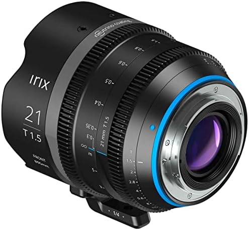 IRIX 21mm T1.5 Cine Lens para micro quatro terços, pés