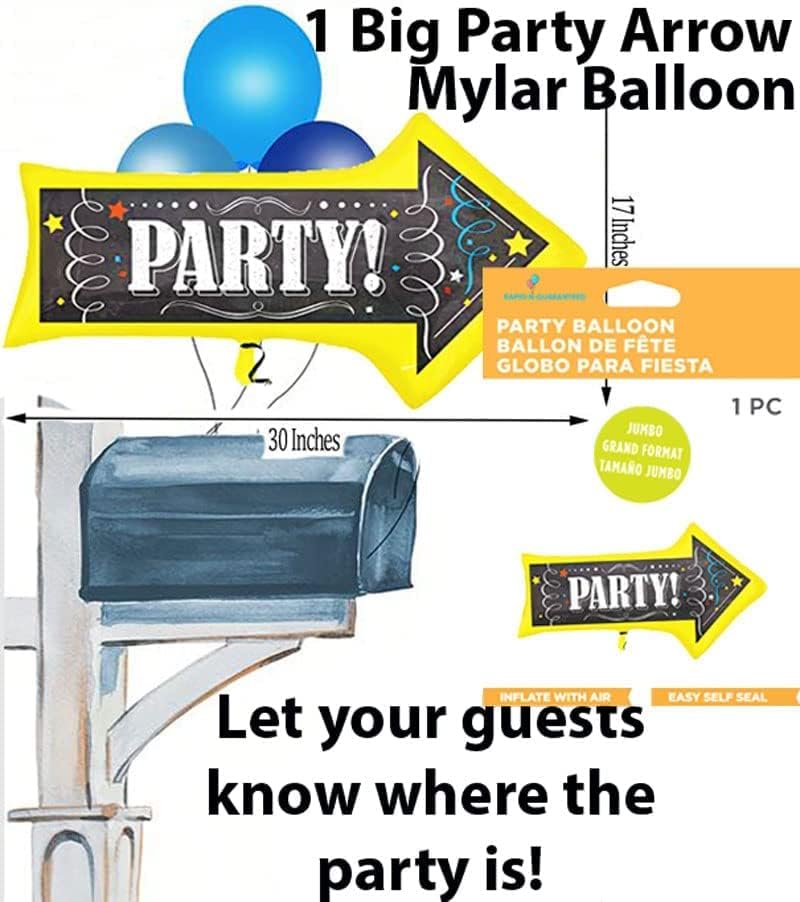 balões de papel alumínio amscan, para coleta de festas de trolls, acessório de festa, multicolor, 4º aniversário