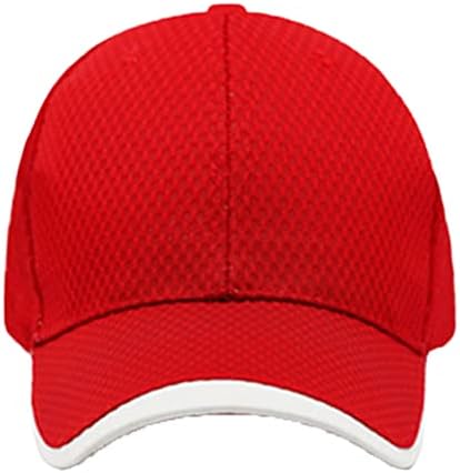 Casual Capas de beisebol feminino masculino Caps de gaiola elegante e elegante Capfeta de gorro com teto de chapéu de