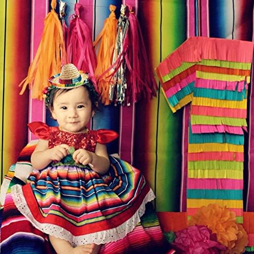 GUASSLEE 3 pacote de sombrero chapéus mini -chapéu de festa mexicana com faixa para crianças meninos meninas adultos festa aniversário mexicano Cinco de Mayo Decorações de festa