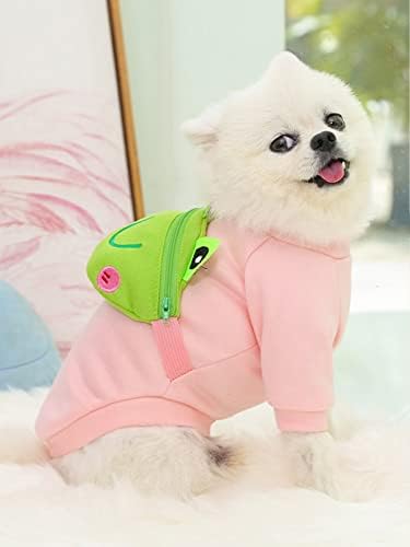 Capuz Qwinee Dog With Backpack Puppy Tamise Camise
