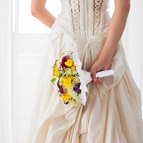 Suporte de buquê de espuma de decoração de casamento de nuobesty, buquê de buquê de flores de flor de cão de cola