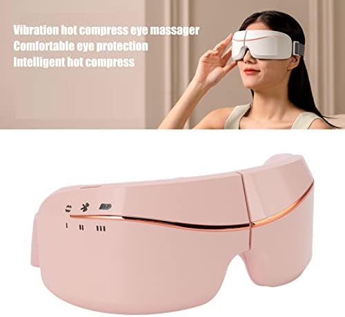 Massageador de olho QSTNXB, novo massageador aquecido com chip de aquecimento Bluetooth, carregamento USB 45 ° C Máquina