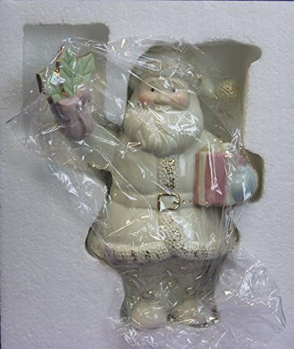 Lenox Santa com estatueta de azevinho novo