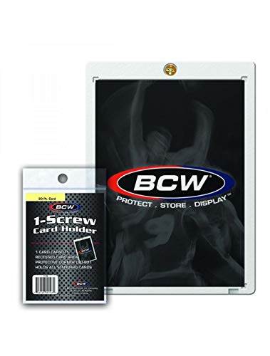 BCW 1-1S Titular de cartão de 1º rupelo-20 pt.