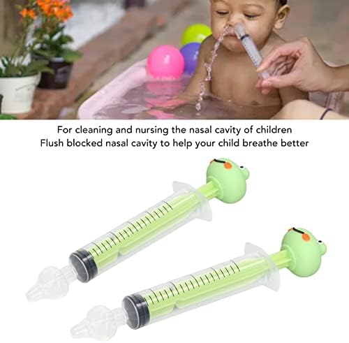 Irrigador nasal infantil, desenho animado em forma de animal de silicone macio fluxos de água enxaguando a seringa bebê irrigador