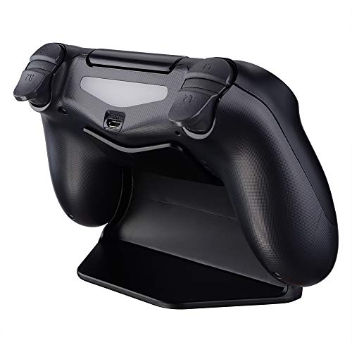 Extremerar o Solid Black Controller Display Stand para PS4 Todos os controladores de modelo, Acessórios para Gamepad Suporte