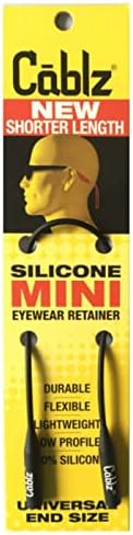 Cablz Mini Silicone Eyewear Retentor | Alça de retenção de óculos à prova d'água | 12 in