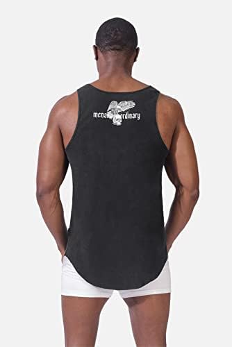 Jed North Classic Athletic Fit Gráfico Muscle Tee Tee Tampo Tampo de Cisão