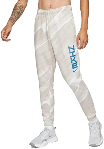 Nike Men's Dri-Fit Sport Clash Impresso Treinamento Branco Pants DD1711-100, SZ XXL