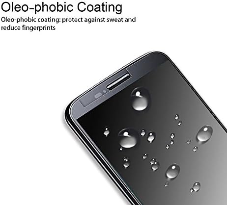 Supershieldz projetado para Samsung Galaxy J7 V J7V e Galaxy J7 Protetor de tela de vidro temperado, anti -scratch, bolhas sem