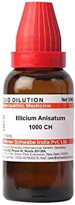 Dr. Willmar Schwabe Índia Illicium anisatum Diluição 1000 CH garrafa de 30 ml de diluição