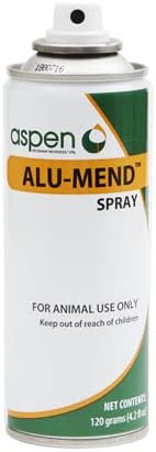 Recursos veterinários de Aspen ALU-MEND Bandagem spray, 4,2 fl oz