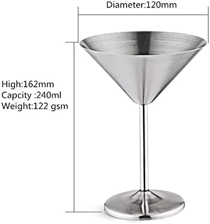 GXBPY Creative Martini Cocktail Whisky Glass Personalizado Aço inoxidável CHIC BAR RESTAURANTE VINHO CAMPAGNE URSO COP 1PC