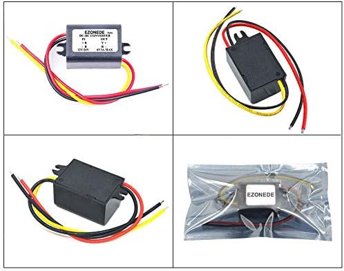 StayHome 1PCS impermeável CPT 12V 24V a 6V 3A 18W Conversor DC-DC STEP Down Supply Module Regulador de tensão para