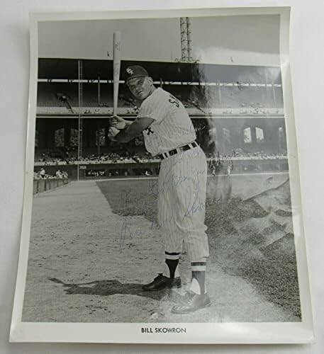 Bill Moose Skowron Autograph Autograph 8x10 Photo VIII - Fotos autografadas da MLB