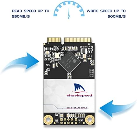 SSD MSATA 2TB Sharkspeed Plus Internal Mini SATA SSD Drive 3D Nand Solid State Drive para mini notebooks para PC Tablets PC