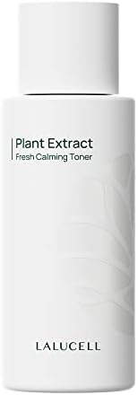 Lalucell Plant Extract Toner calmante fresco - Reduza as irritações, oferece nutrição para hidratar e preservar a pele macia, ácido