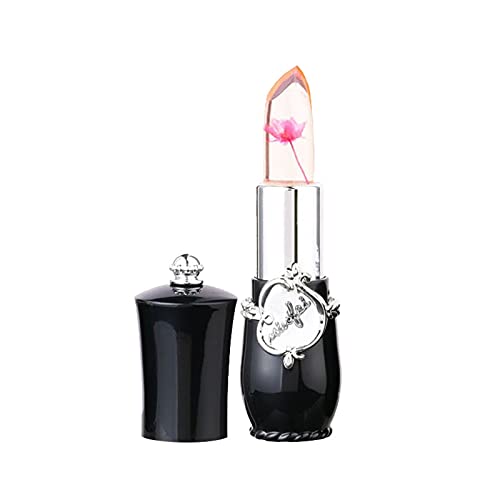 Alteração de cor Lipstick Crystal Sry Flor Jelly Lipstick Hidratante Temperatura Magic Color Alterar brilho labial