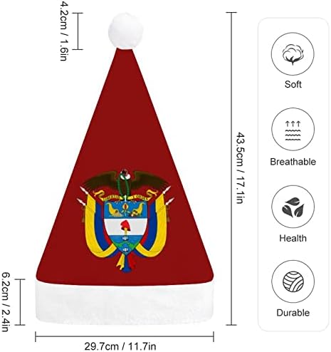 Columbia nacional emblema de natal chapéus a granel Hats chapéu de natal para férias