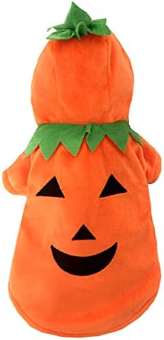 Halloween Funny Dog Pumpkin Cosplay Costume de animais de estimação
