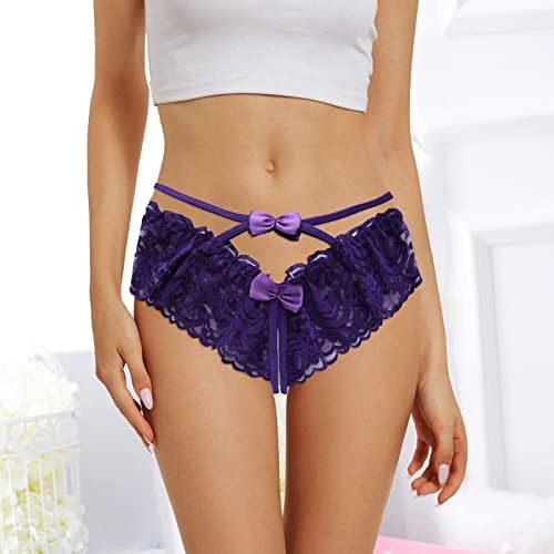 Calcinha de calcinha de calcinha alta das mulheres da mulher sexy calcinha aberta de calcinha de renda de renda de renda de baixo g para mulheres