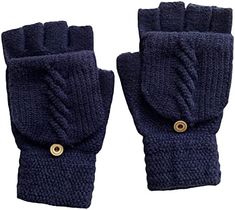 Luvas qvkarw aquecimento e para homens quentes mulheres USB Luvas de malha de inverno Luvas carregando dedo adulto meio inverno