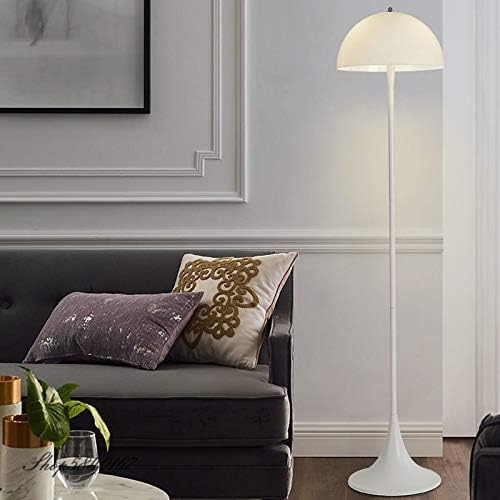 PQKDY Modern White Floor Lâmpadas de Personalidade Acrílica A iluminação de piso para a lâmpada de pé para sala de estar com luzes de