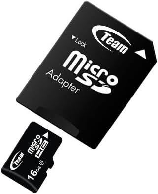 16 GB de velocidade Turbo Speed ​​6 Card de memória microSDHC para Motorola Droid Shadow Droid X. Cartão de alta velocidade vem com um SD gratuito e adaptadores USB. Garantia de vida.