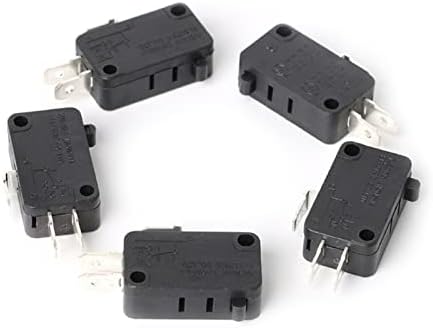 Chave de limite de Valoyi 5pcs 16a 250vac 0,3a 250vac switches srew conectores actuador limite micro switch