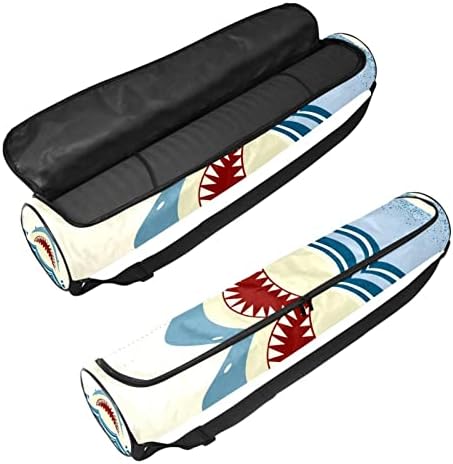 Bolsa de tapete de ioga, garras de tubarão Exercício portador de ioga transportadora de tape