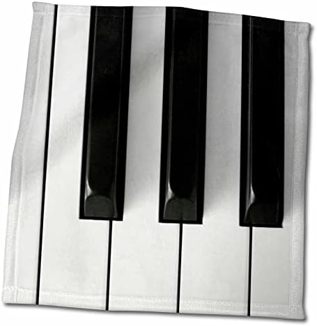 Música Florene 3drose - Piano Keys - Toalhas