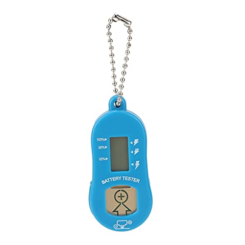 Testador de bateria de célula de botão, botão Bottle Battery verificador portátil LCD Screen Andentador auditivo Testador