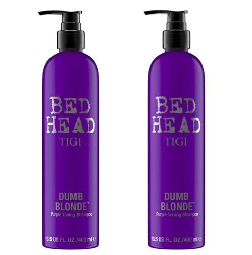Tigi Bed Head Blonde Blonde Purple Toning Shampoo, 13,5 onças