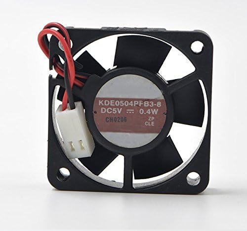 Fan de ventilador meglev megoly kde0504pfb2 dc fã sem pincel 5v 0,4w 2 conector de arame Fan 404010 mm