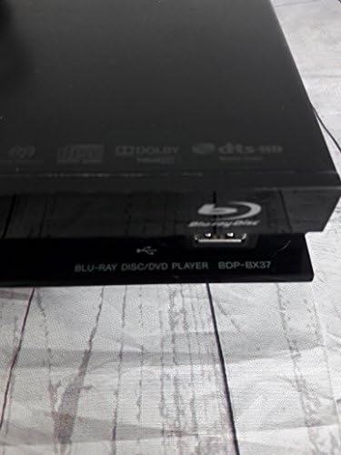 Sony BDP-BX37 1080p Upscaling Blu-ray Disc DVD Player w/HDMI, LAN & USB