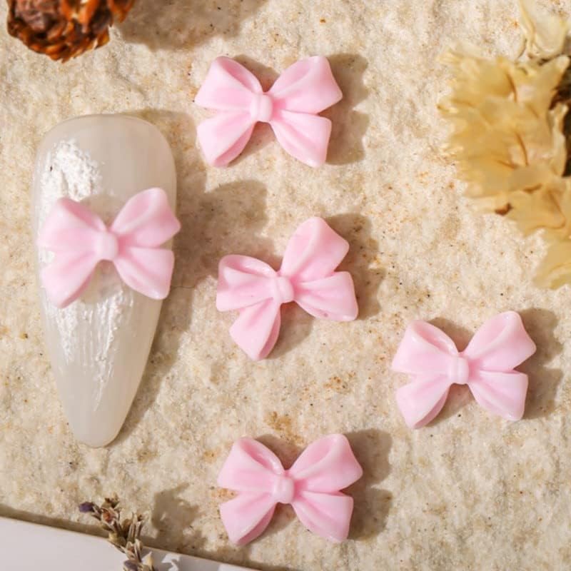 50pcs/pacote Butterfly Fosted Bow Nó
