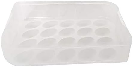 Keeping fresco 20 Caixa de caixa da caixa de gradinha ovos de armazenamento ovos de armazenamento Compartimento
