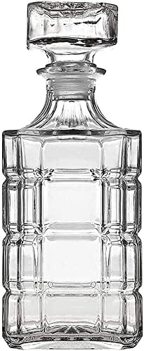 Decanter de Uísque de Koaius Decanter decantadores de decantadores para bebidas espirituosas Decanter de uísque de vidro para bebidas alcoólicas ou bourbon escocês 33,81 oz Decanter