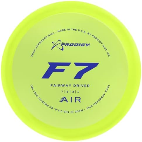 PRODIGIE DISC F7 AR | Motorista do Fairway, subestimável | Motorista leve do fairway para todos os jogadores | Ótimo disco
