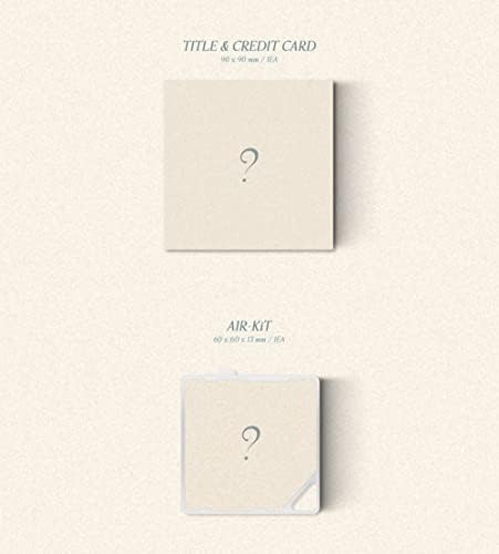 Starship Entertainment [kit Kihno] Kihyun - Álbum Voyager+Conjunto de Fotocards Extra / K -pop selado 100 x 100 x 30 mm