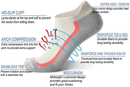 SOLAX 72% de meias de lã Merino e feminina para caminhadas ao ar livre Trekking trekking respirável Socks de tornozelo de